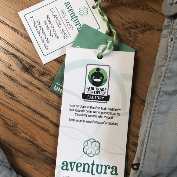 NWT Aventura Organic Cotton Capris size 8 - Picture 8 of 11